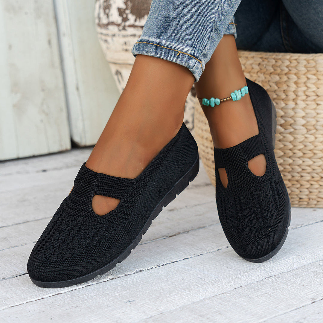 ComfortWalk Women's Slip-Ons - Comfy, Breathable, Arch Support, All-Season