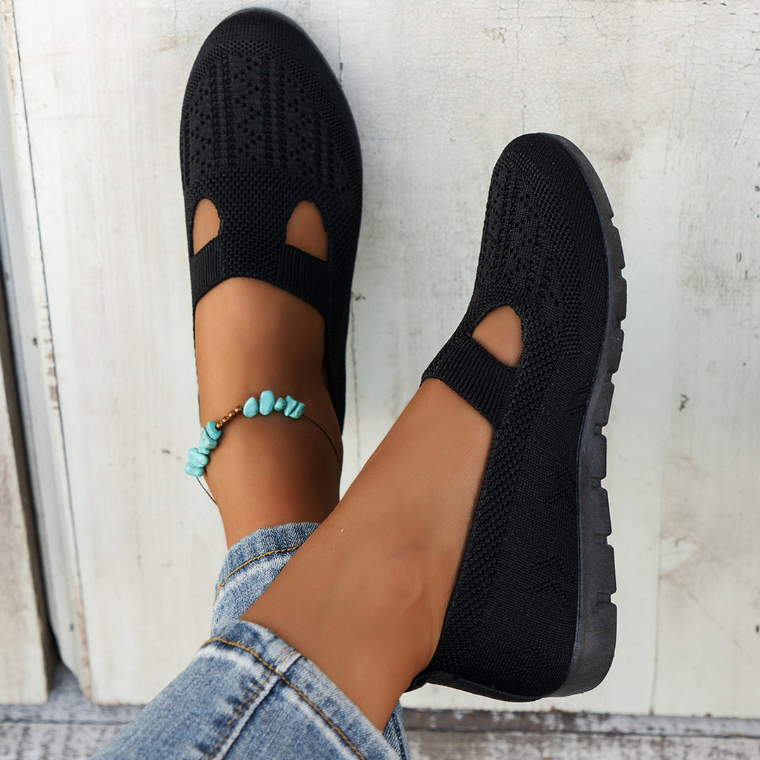 ComfortWalk Women's Slip-Ons - Comfy, Breathable, Arch Support, All-Season