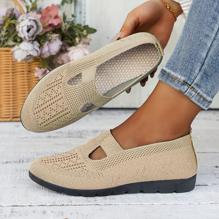 ComfortWalk Women's Slip-Ons - Comfy, Breathable, Arch Support, All-Season