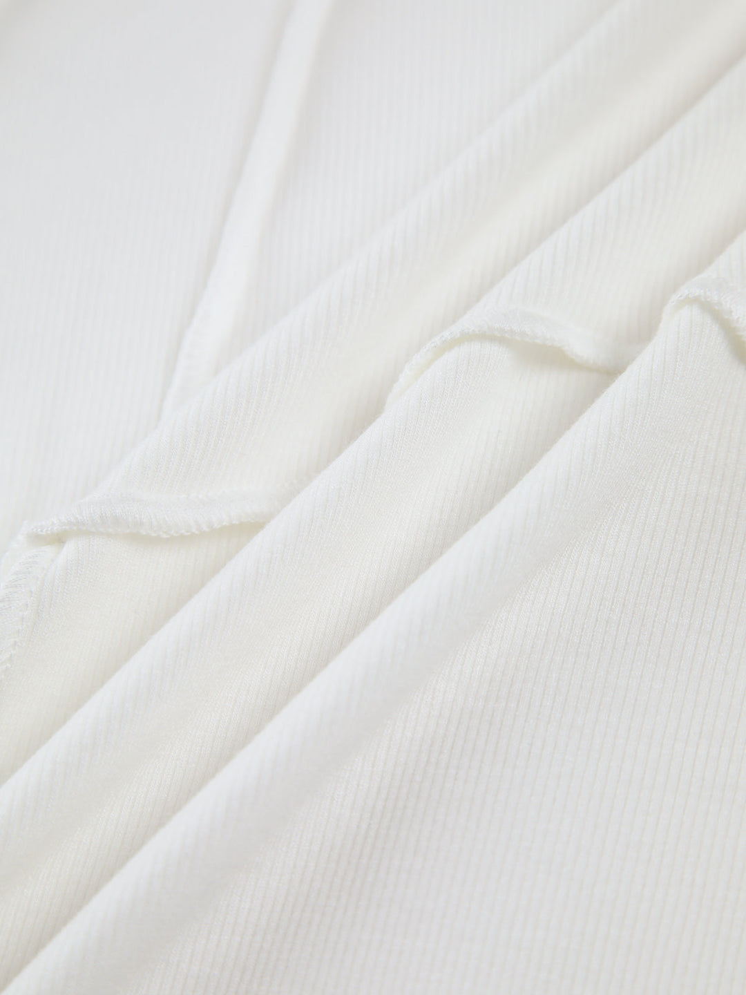 Elara | Elegant Ribbed Top With Seam Accents