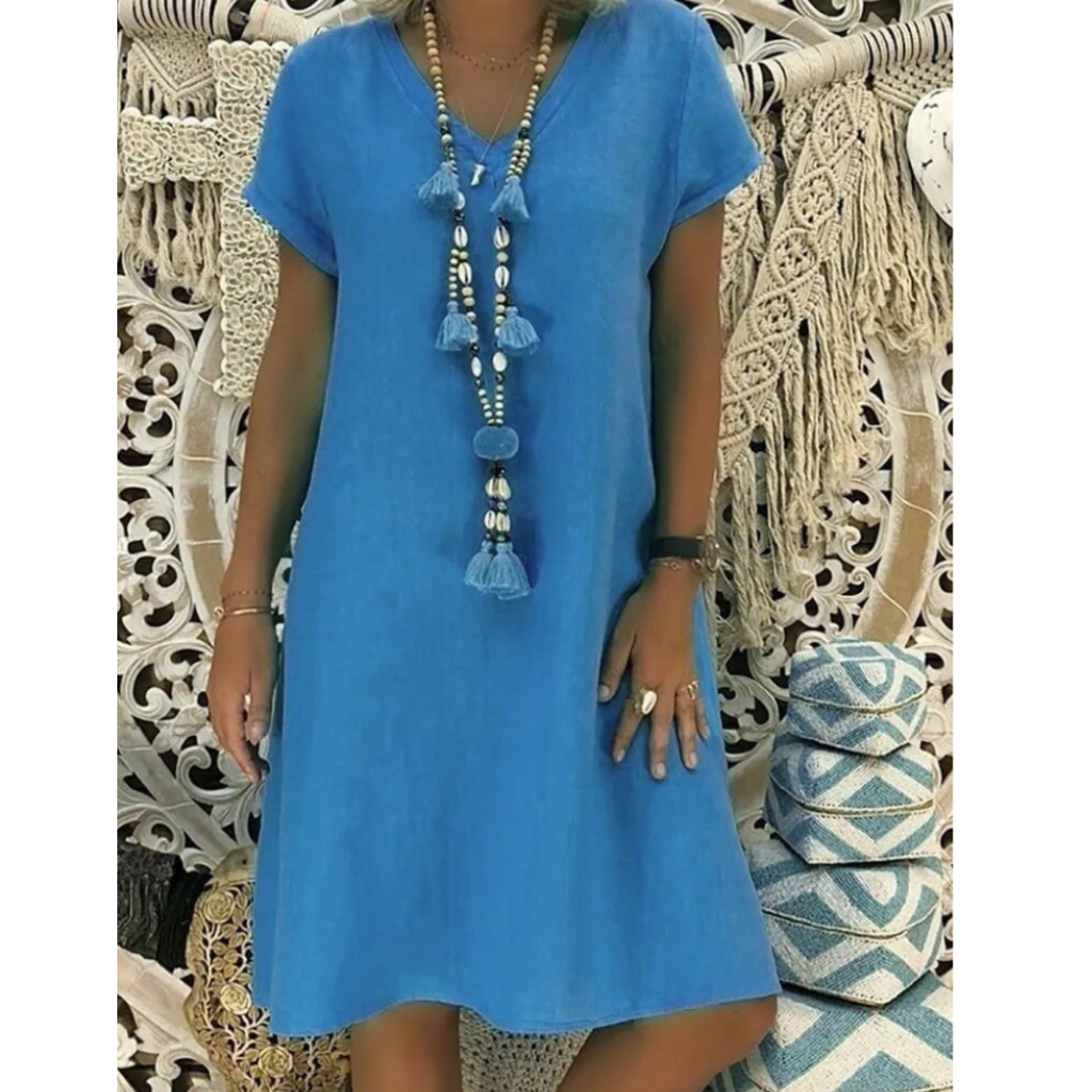 Casual cotton dress | Campbell