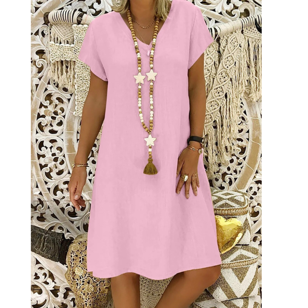 Casual cotton dress | Campbell