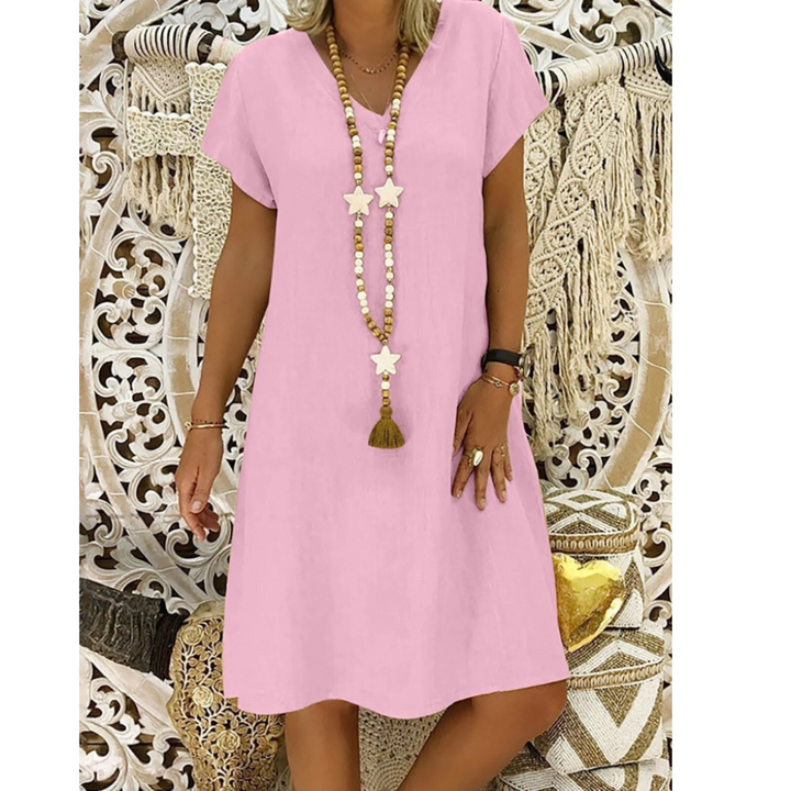 Casual cotton dress | Campbell