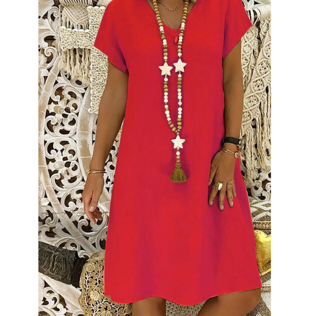 Casual cotton dress | Campbell