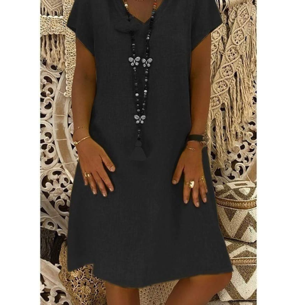 Casual cotton dress | Campbell