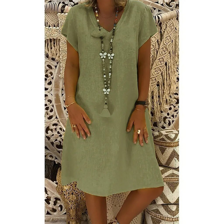 Casual cotton dress | Campbell