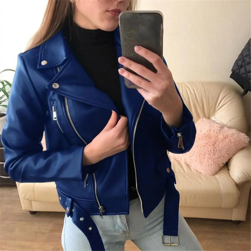 Wendela  – Elegant Leather Jacket