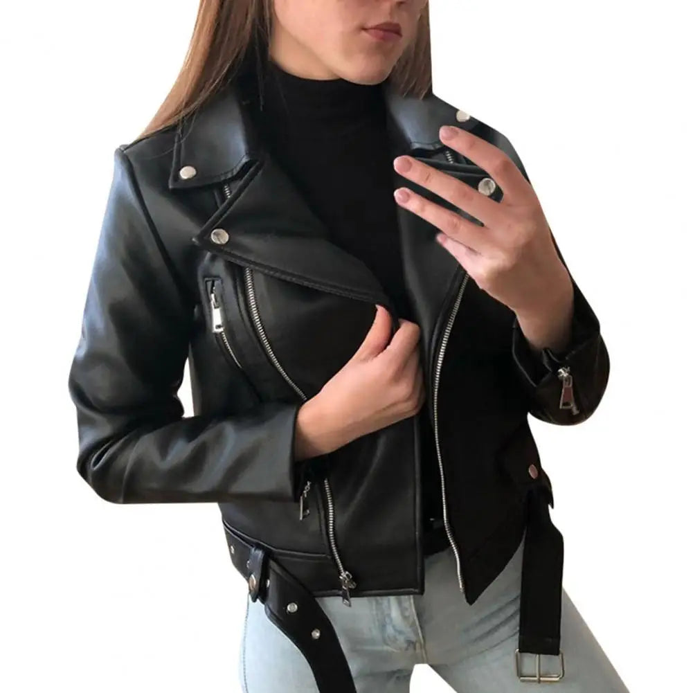 Wendela  – Elegant Leather Jacket