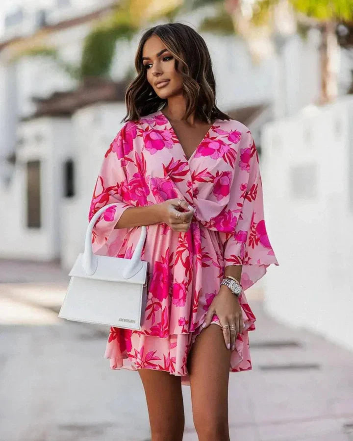 Women's Colorful Summer Dress | Kaiya