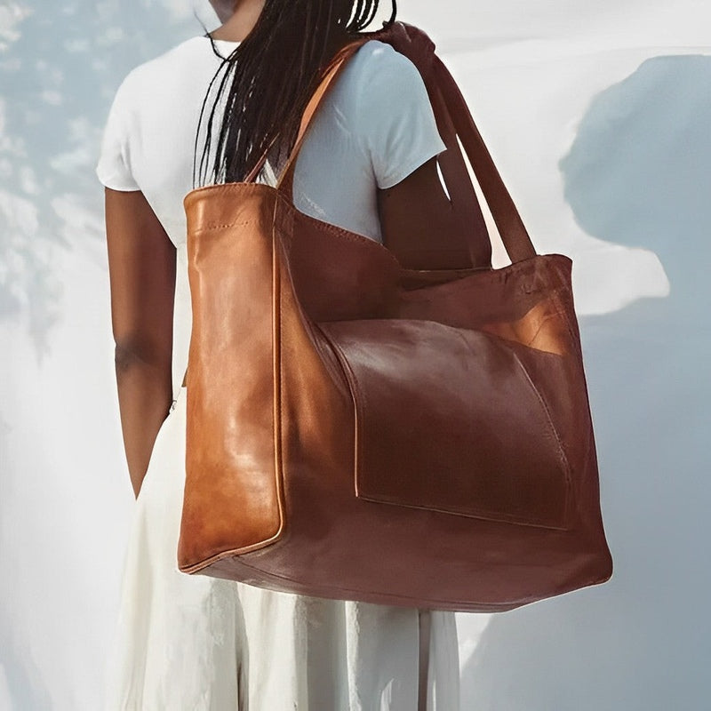Lily Melbourne Aurora - Stylish vintage leather shoulder bag for everyday elegance