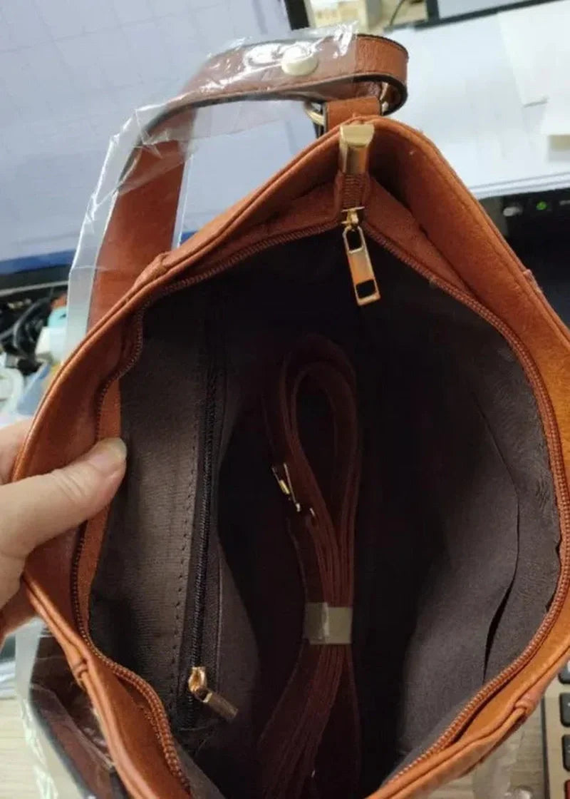 Lily Melbourne Daniella - Chic vintage leather handbag for timeless style