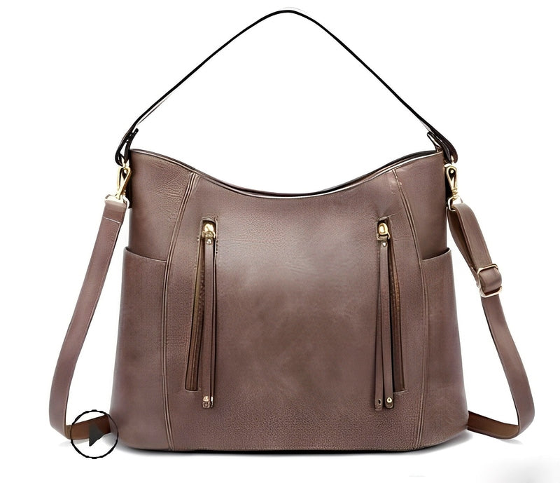 Lily Melbourne Daniella - Chic vintage leather handbag for timeless style