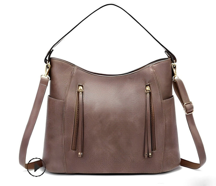 Lily Melbourne Daniella - Chic vintage leather handbag for timeless style
