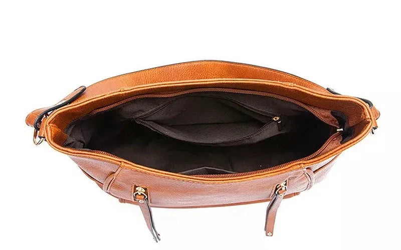 Lily Melbourne Daniella - Chic vintage leather handbag for timeless style