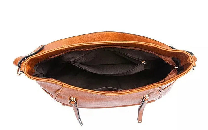 Lily Melbourne Daniella - Chic vintage leather handbag for timeless style