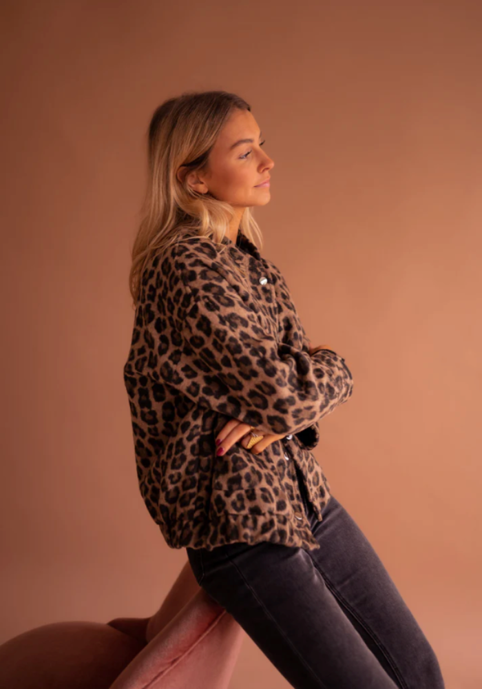 LEONA™ | Die Leopard-Bomberjacke