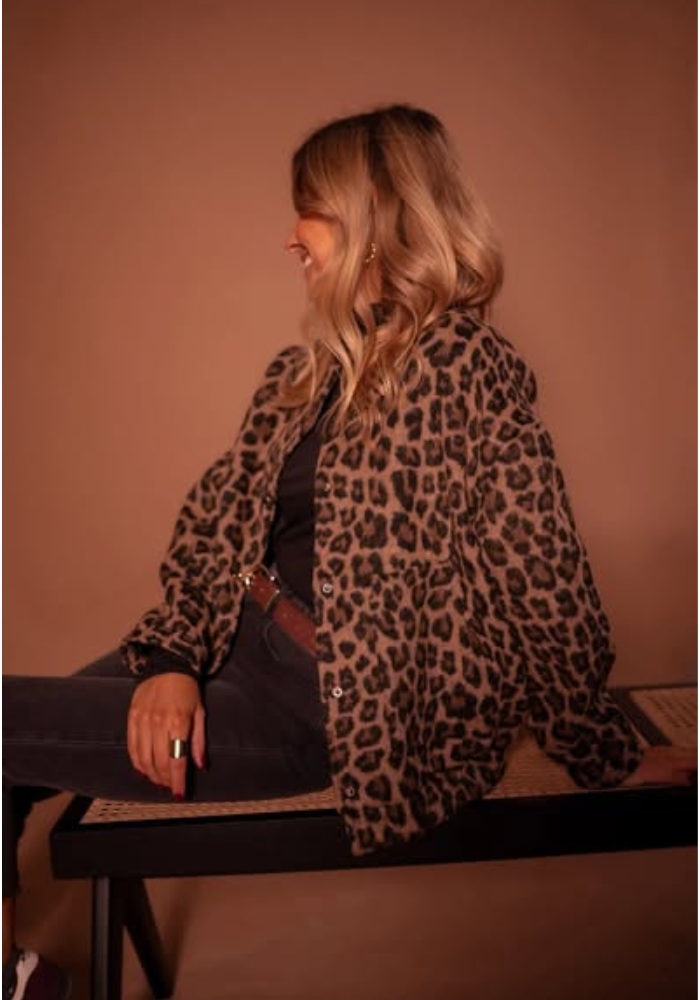 LEONA™ | Die Leopard-Bomberjacke