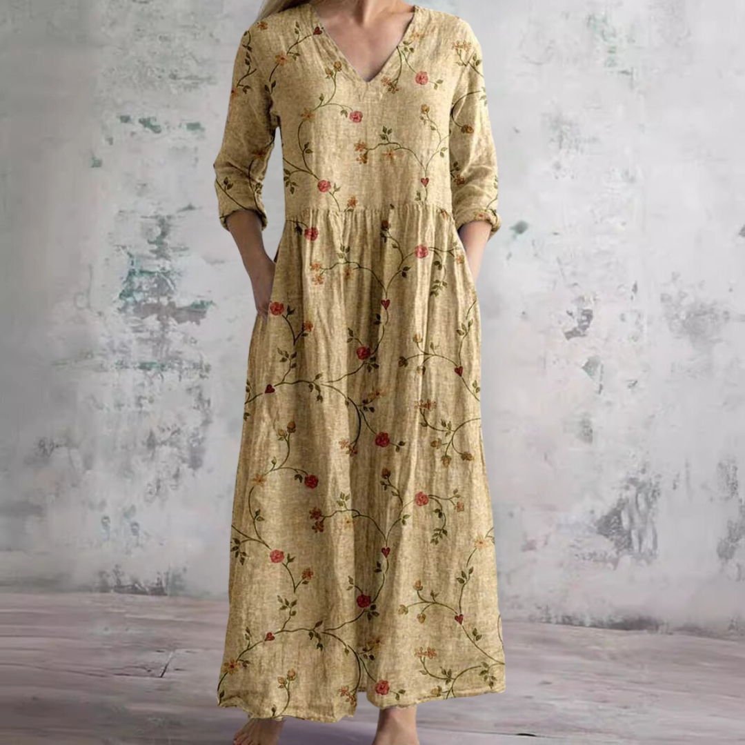 Austra | Timeless Floral Maxi Dress