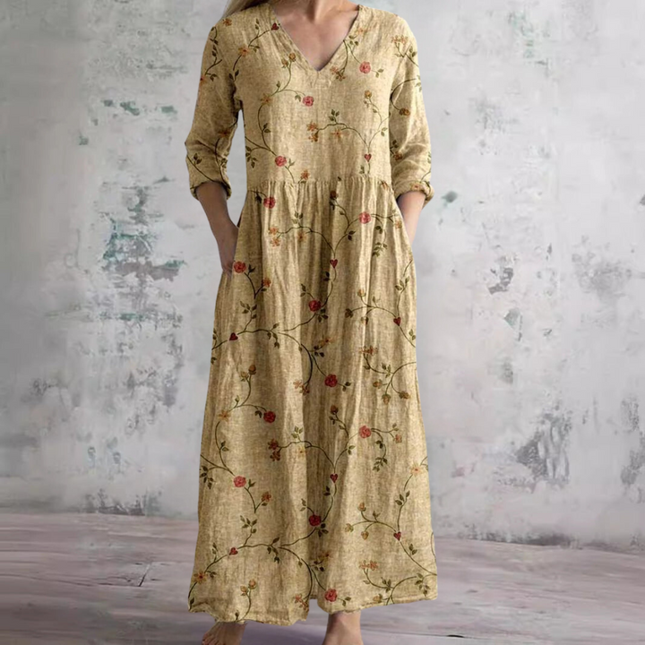 Austra | Timeless Floral Maxi Dress