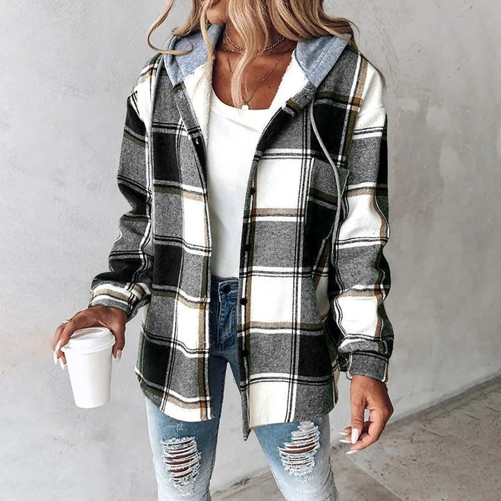 Veronica™ - Cozy Plaid Jacket
