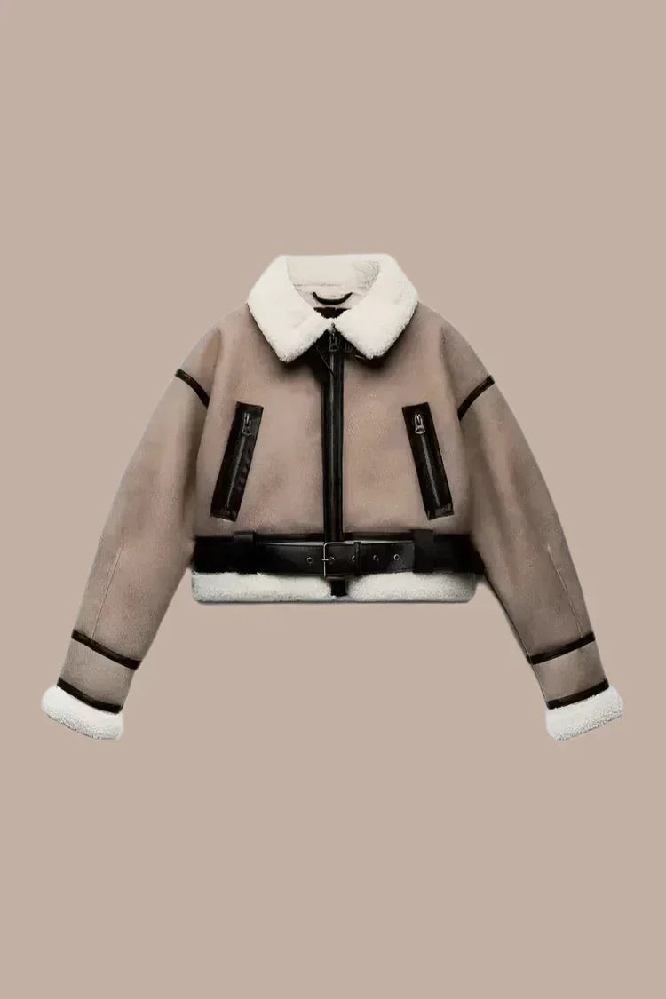 Merel  – Elegant Leather Jacket