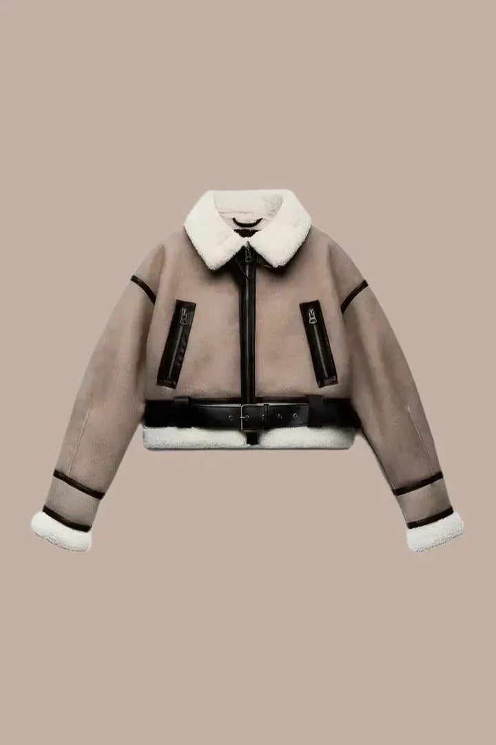 Merel  – Elegant Leather Jacket