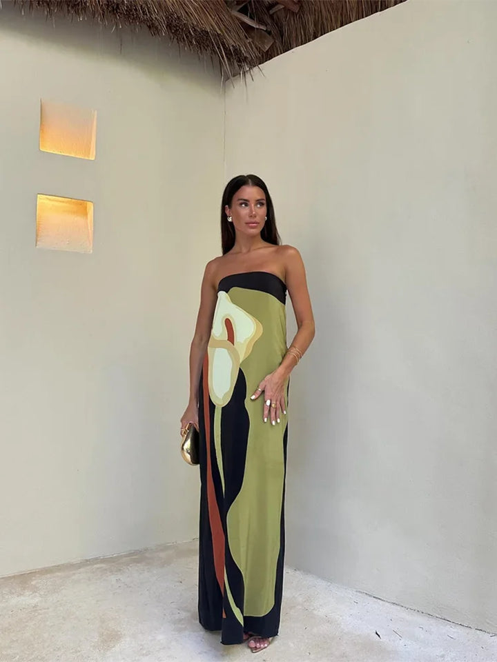 Emilia | Women's Boho Maxi Dress | Summer
