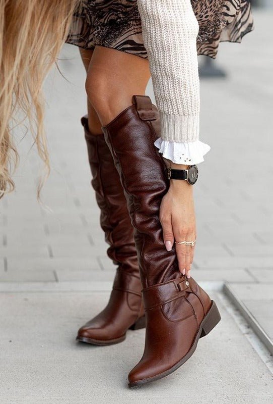 Allison Leather Boots