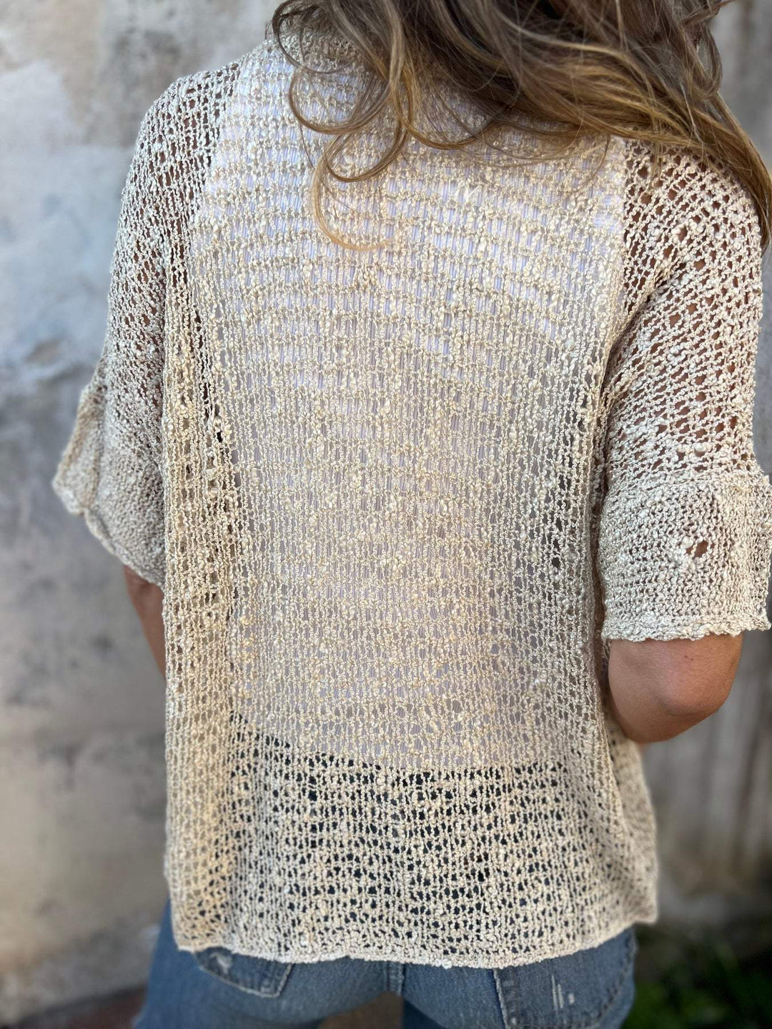 Salomi | Open-Knit Cardigan