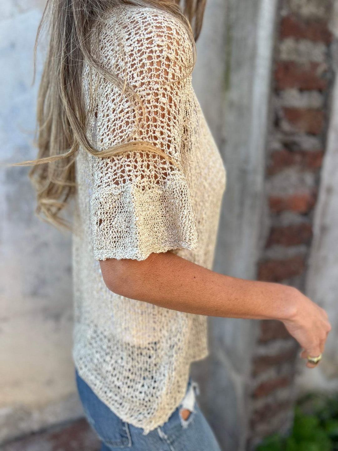 Salomi | Open-Knit Cardigan