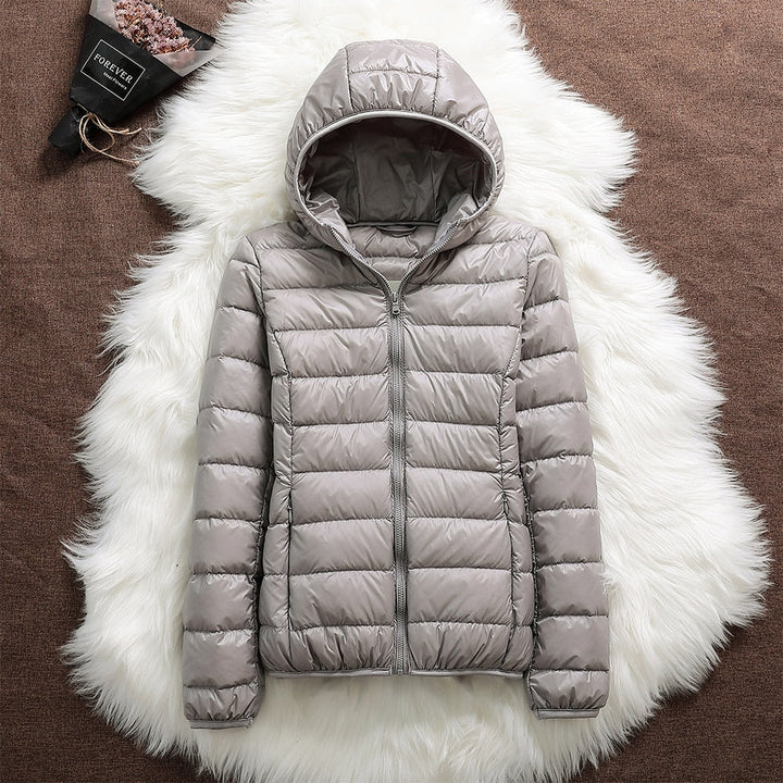Nord - Lightweight spring jacket with white duck feathers