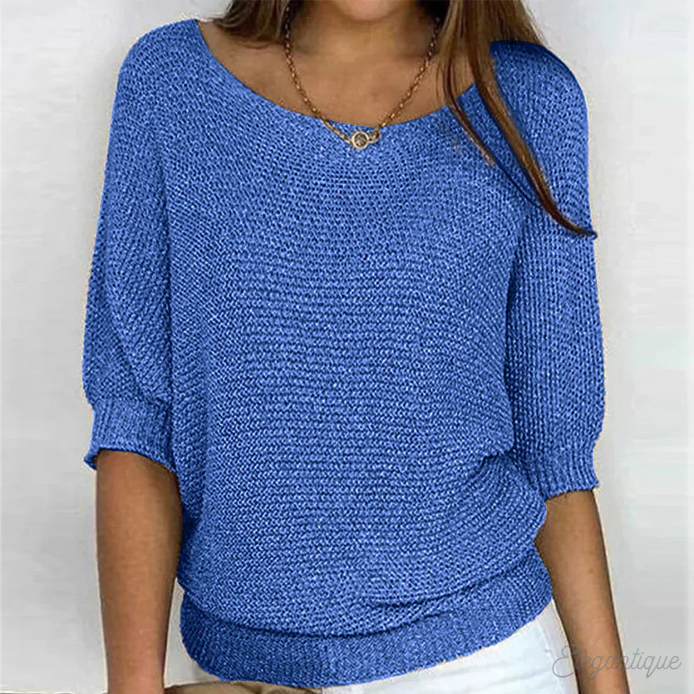 Maxie - Cozy Relaxed Knit Top
