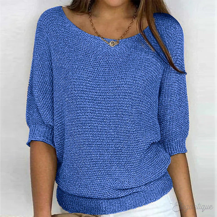 Maxie - Cozy Relaxed Knit Top