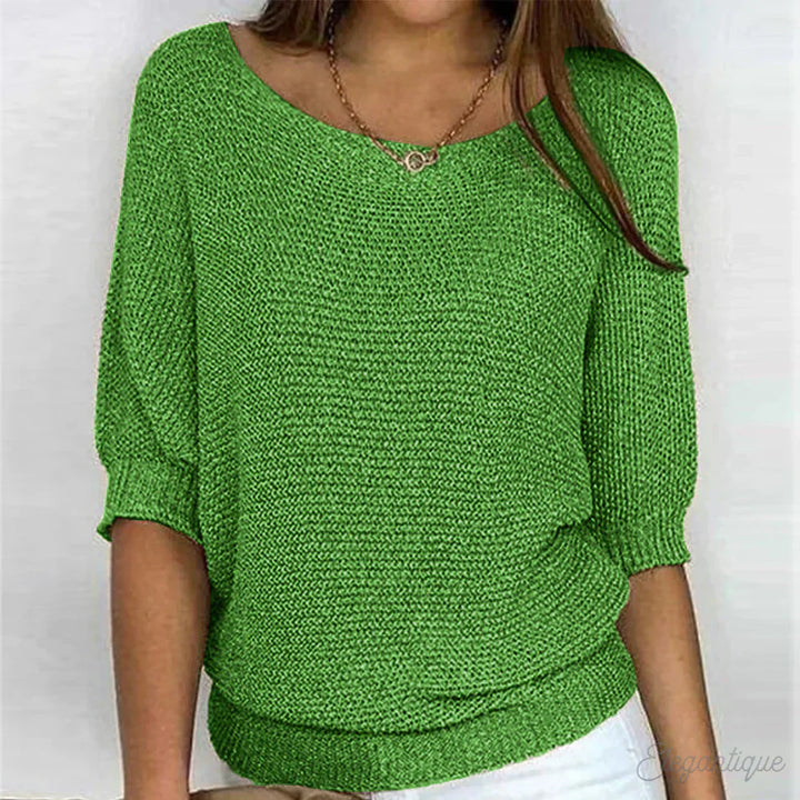 Maxie - Cozy Relaxed Knit Top