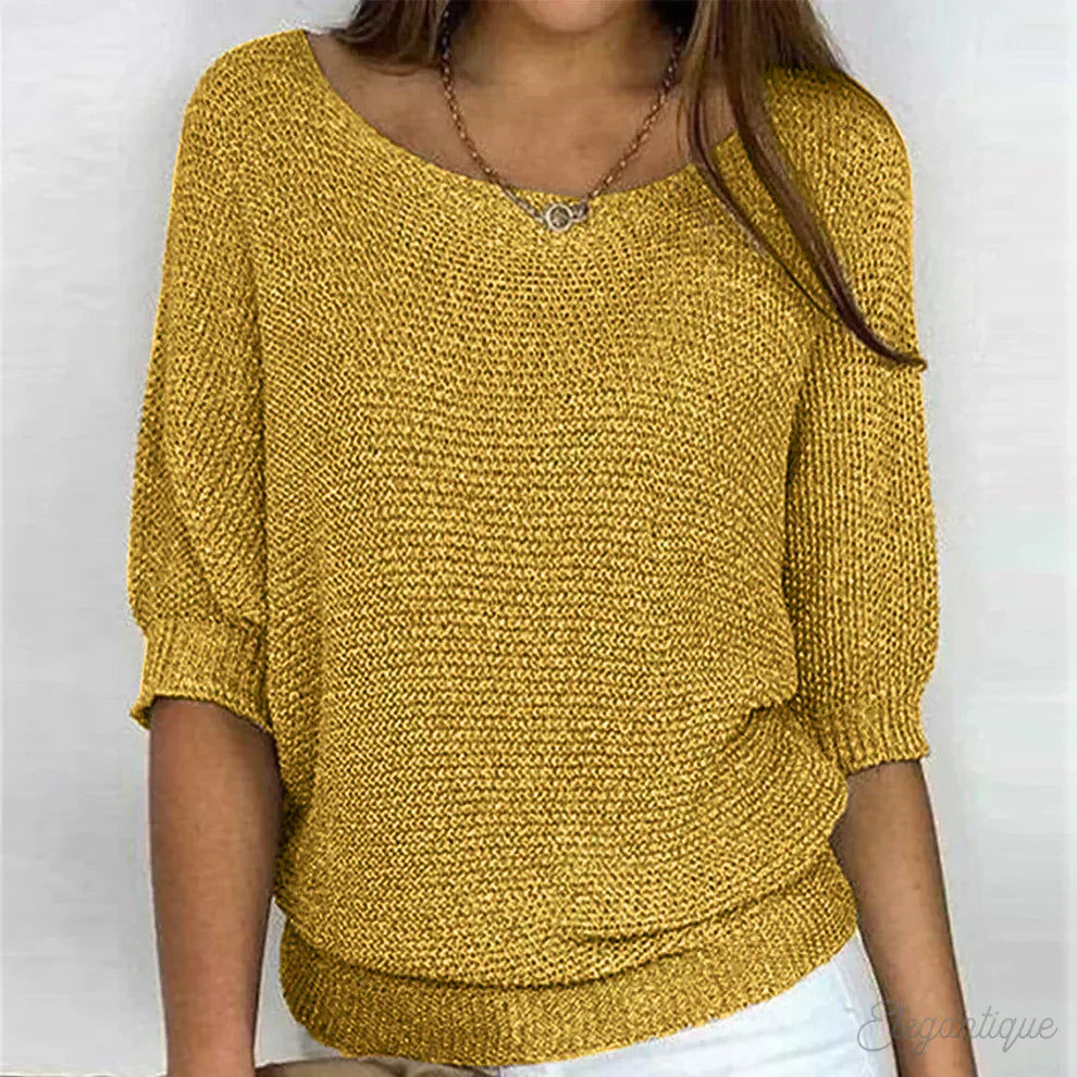 Maxie - Cozy Relaxed Knit Top